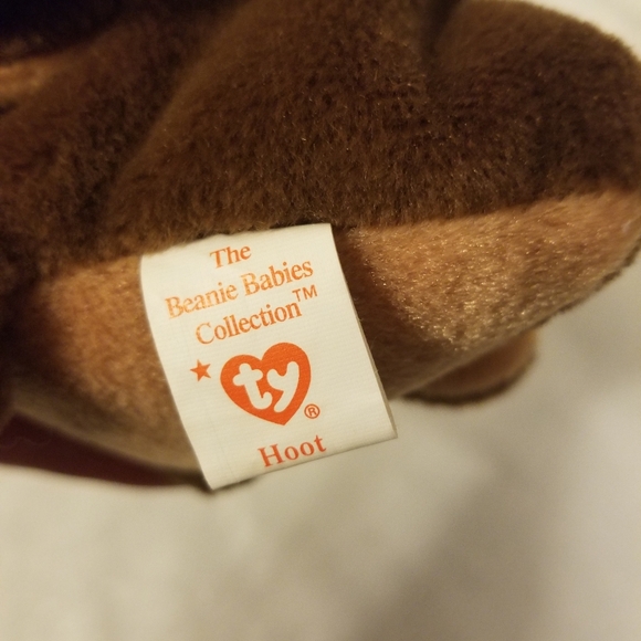 Original ty beanie baby bird hoot - Picture 3 of 3